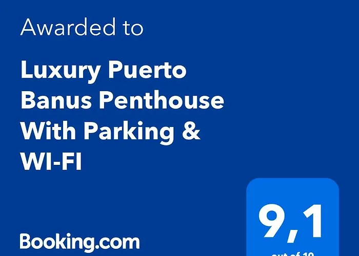 Luxury Puerto Banus Penthouse With Parking & Wi-fi Marbella